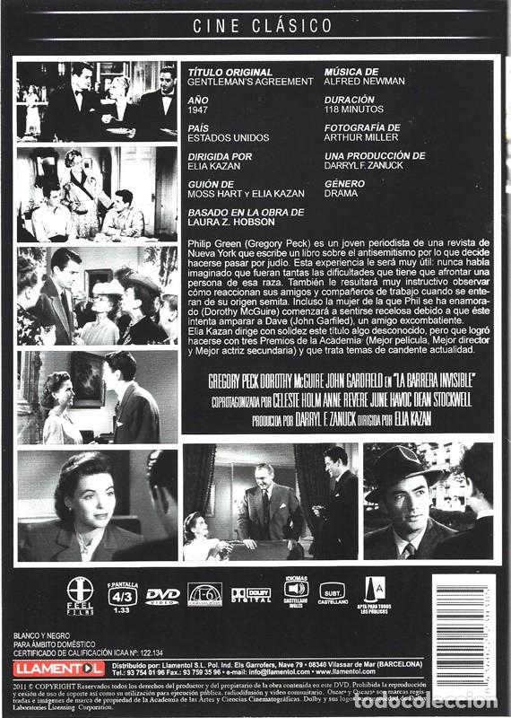 Cine: LA BARRERA INVISIBLE GREGORY PECK - Foto 2