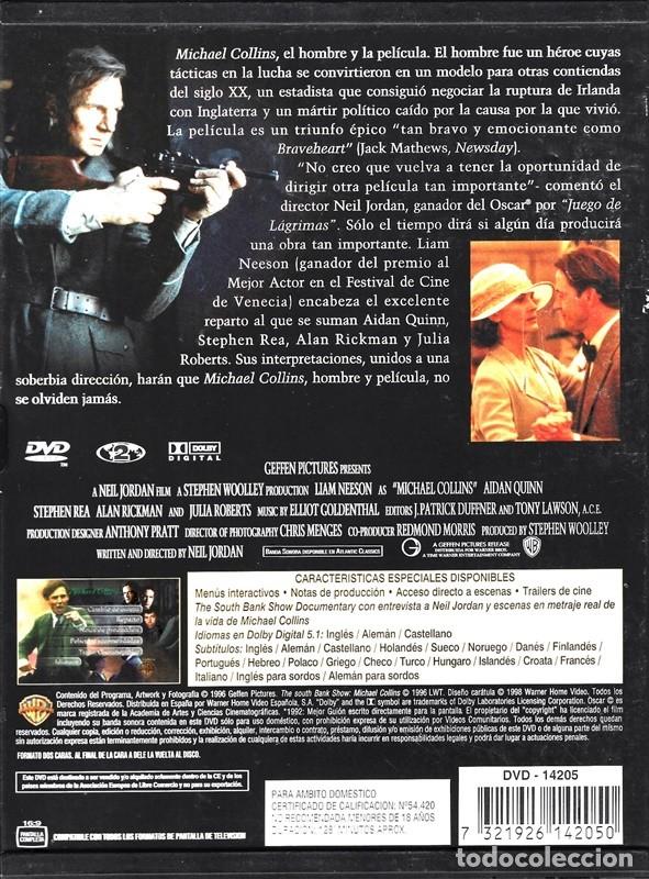 Cine: MICHAEL COLLINS LIAM NEESON (FORMATO SNAPCASE) - Foto 2