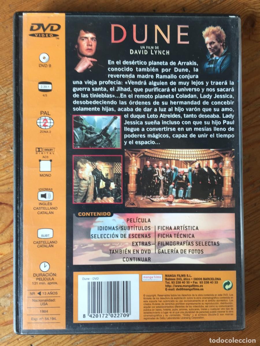 Cine: DUNE [DAVID LYNCH] DVD - Foto 2