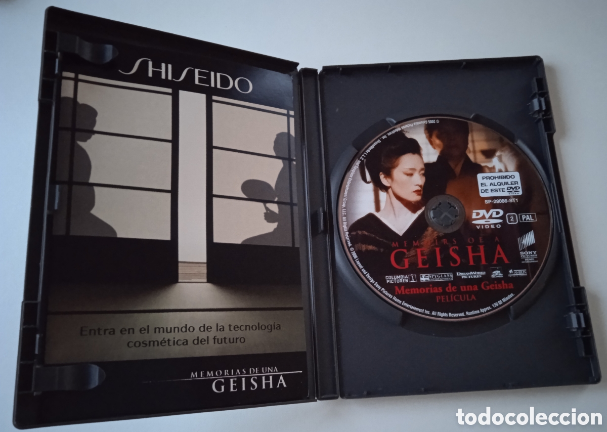 dvd película vídeo memorias de una geisha. - Compra venta en todocoleccion