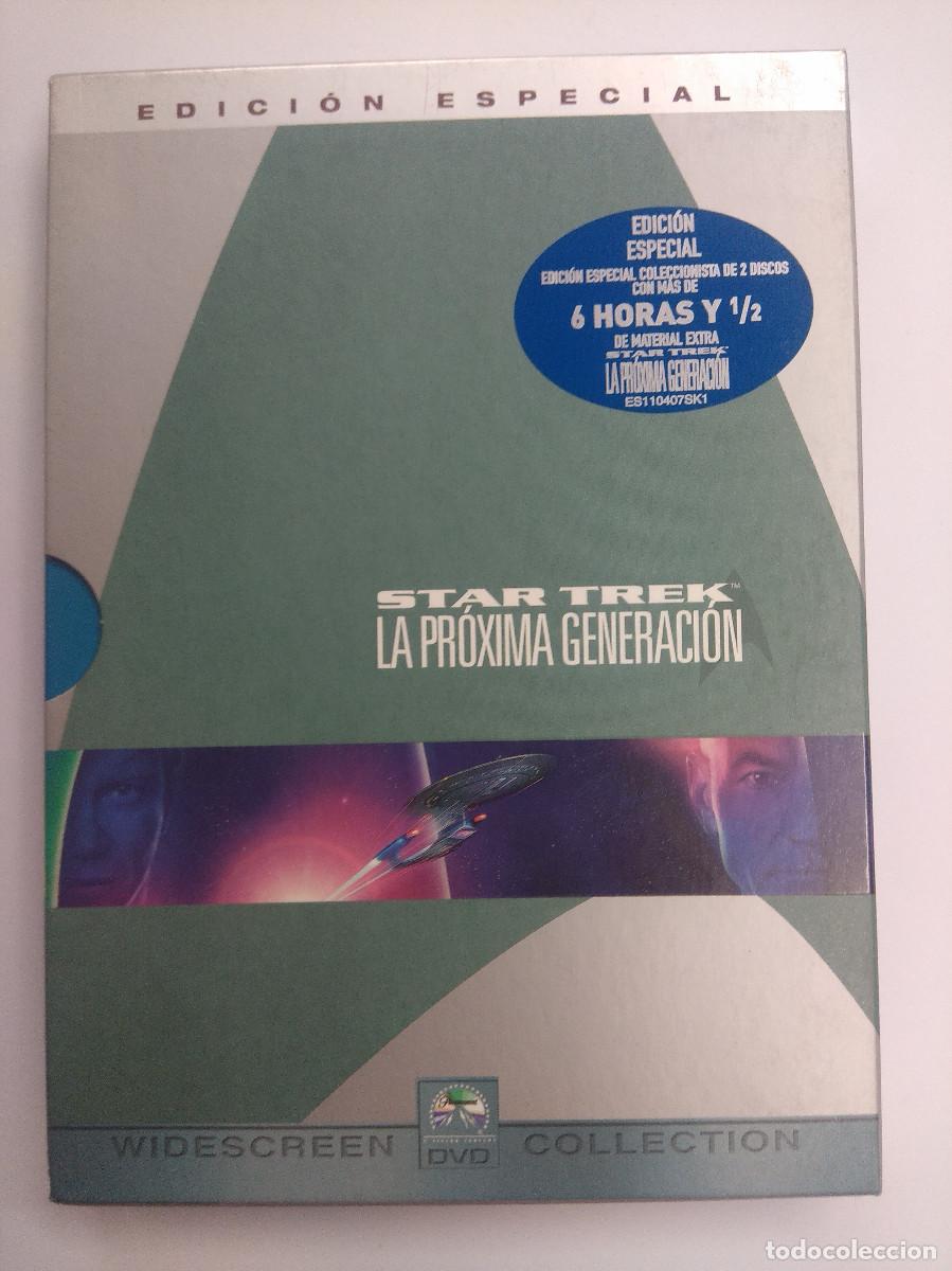 Cine: STAR TREK LA PROXIMA GENERACION/EDICION ESPECIAL/DVD 2 DISCOS.