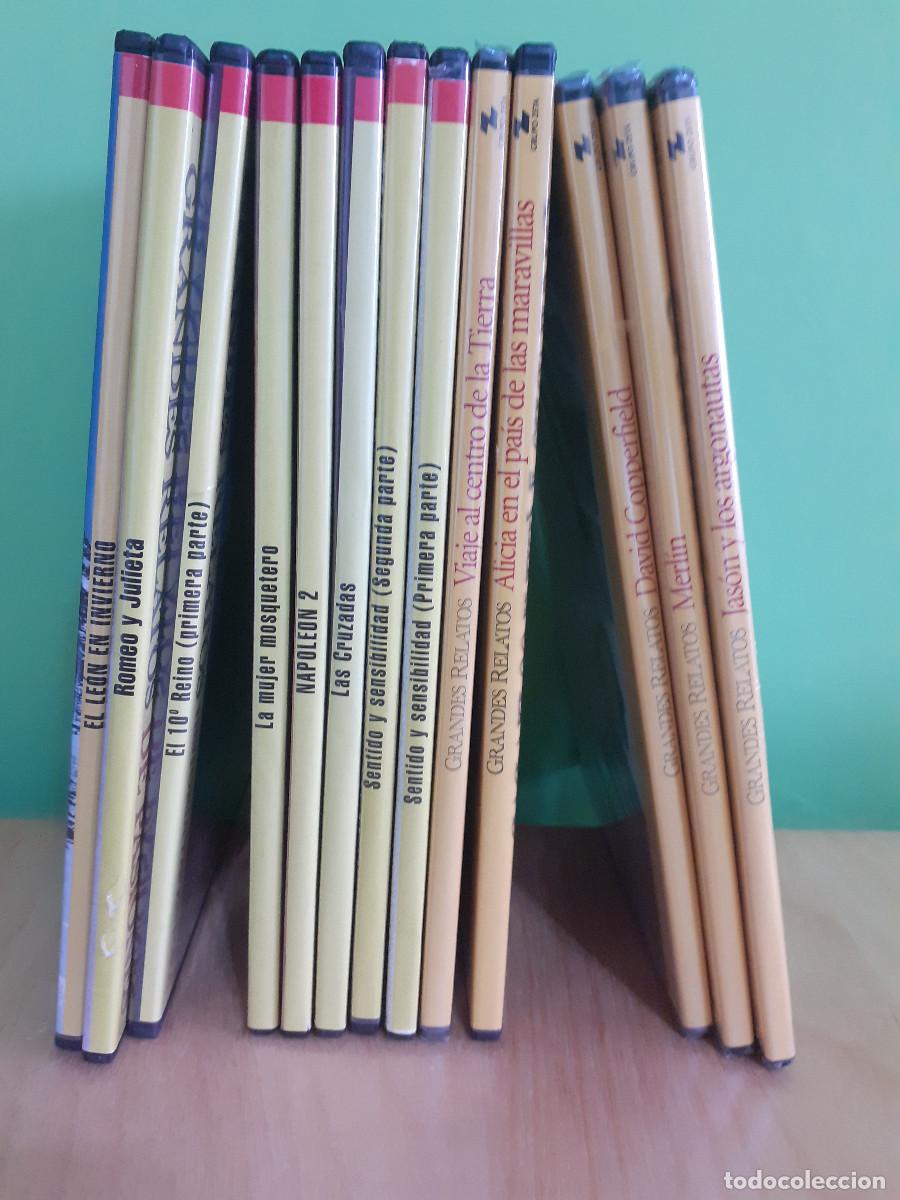 Cine: 13 DVDS pel&iacute;culas grandes relatos de historia, aventuras y pasi&oacute;n
