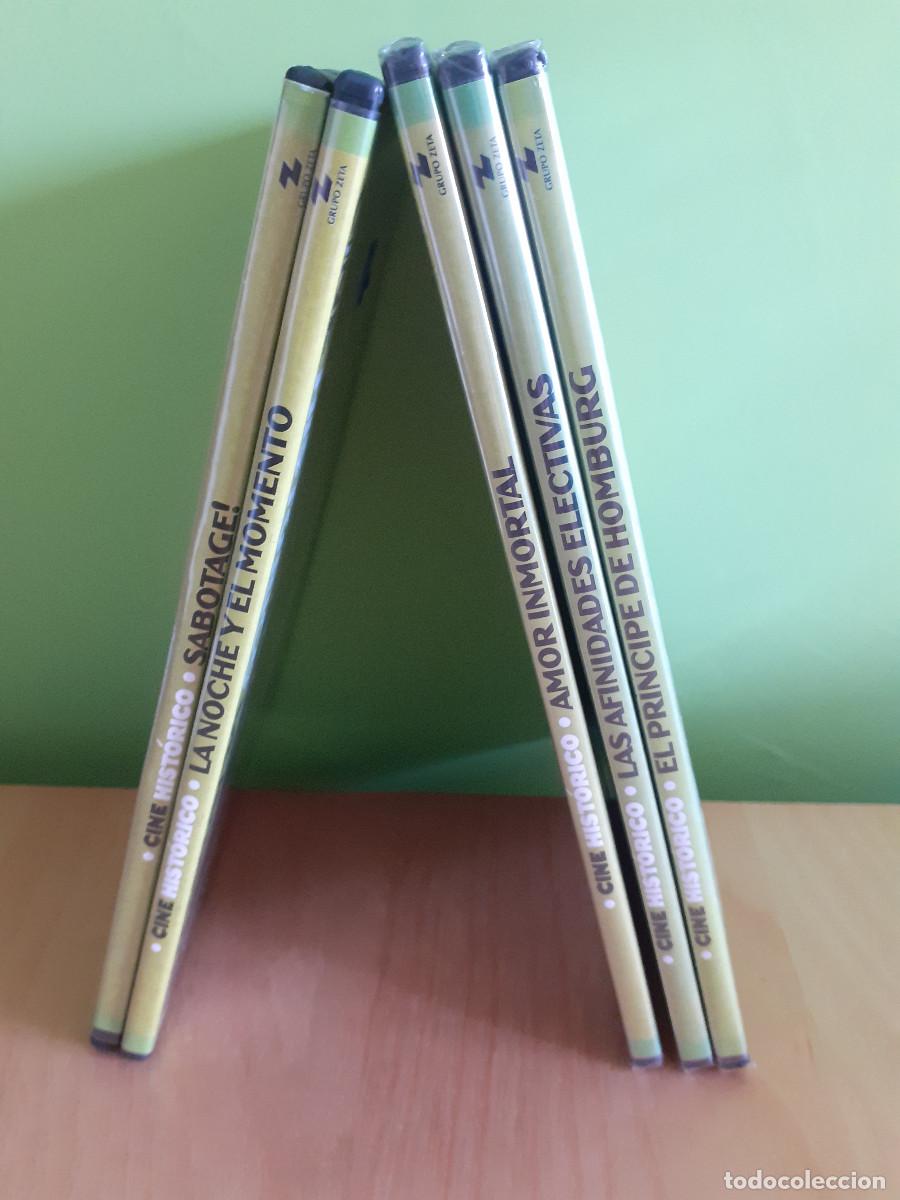 Cine: 5 DVDS pel&iacute;culas cine hist&oacute;rico. NUEVAS