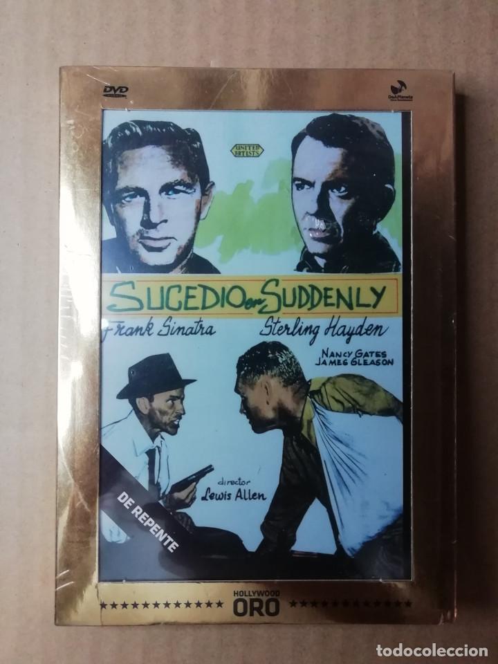 Cine: PRECINTADA SUCEDIO EN SUDDENLY LEWIS ALLEN HOLLYWOOD ORO NUEVA DVD