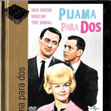 Cine: DVD LIBRO - PIJAMA PARA DOS - ROCK HUDSON , DORIS DAY , T. RANDALL - CINE DE ORO. NUEVA PRECINTADA. Lote 371769411