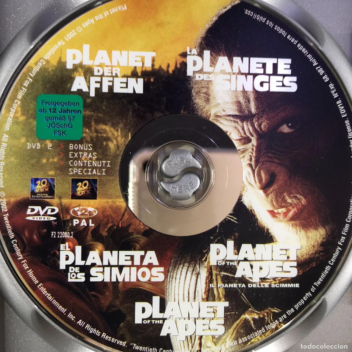 Cine: El Planeta De Los Simios - Versi&oacute;n 2001(2 discos) [DVD] - Foto 3