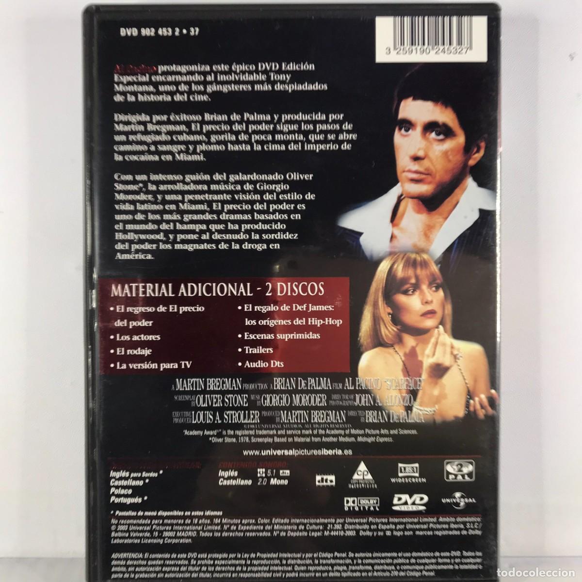 Cine: El precio del poder (Scarface) (Edici&oacute;n especial) [DVD] - Foto 4