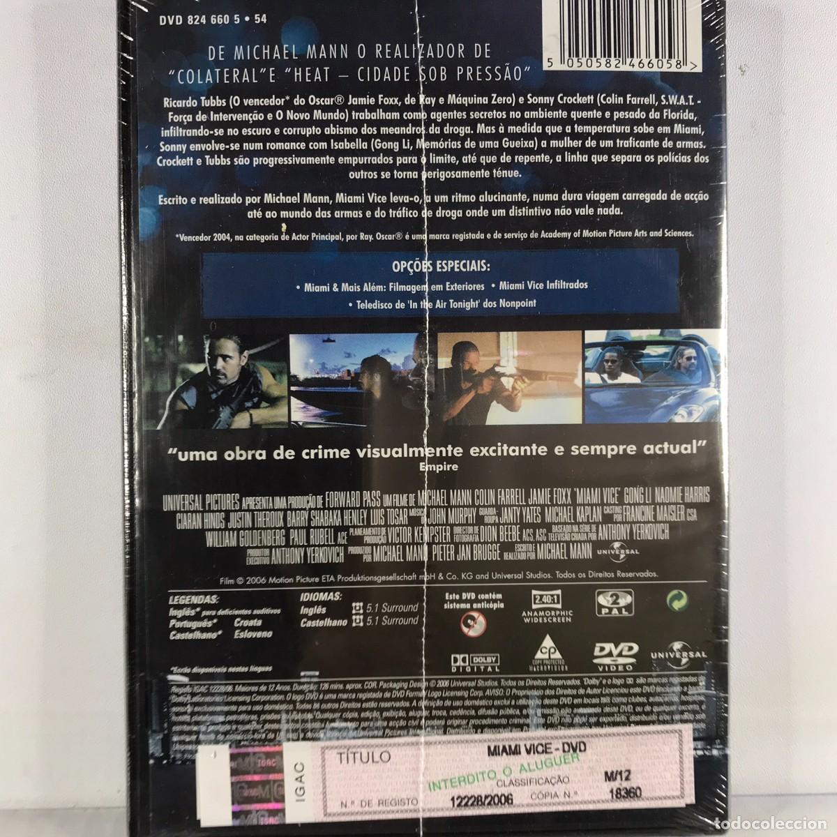 Cine: Miami Vice [DVD] PRECINTADO - Foto 3