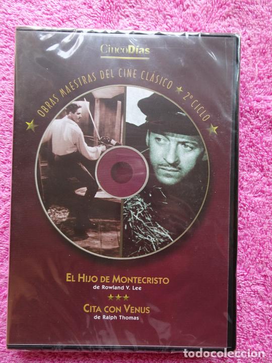 Cine: el hijo de montecristo cita con venus obras maestras del cine cl&aacute;sico 8 2&ordm; ciclo precintado