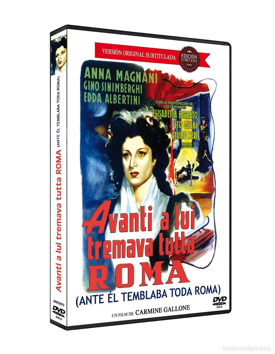Cinema: ANTE EL TEMBLABA TODA ROMA (ANNA MAGNANI, GINO SINIMBERGHI) - DVD NUEVO Y PRECINTADO
