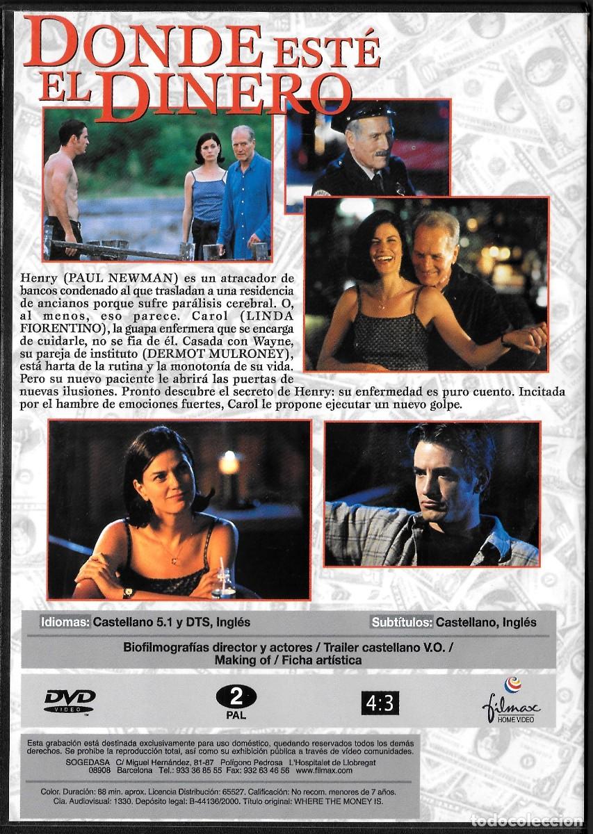 dvd donde esté el dinero - paul newman , linda - Acquista Film di cinema in  DVD su todocoleccion