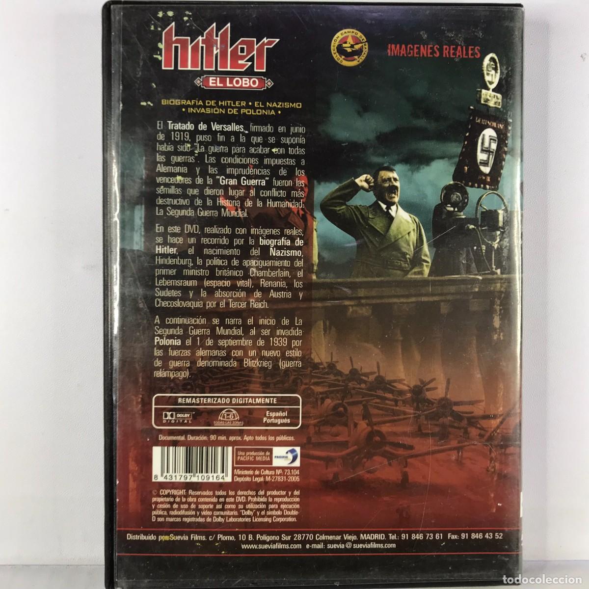 Cine: Hitler el lobo [DVD] - Foto 3
