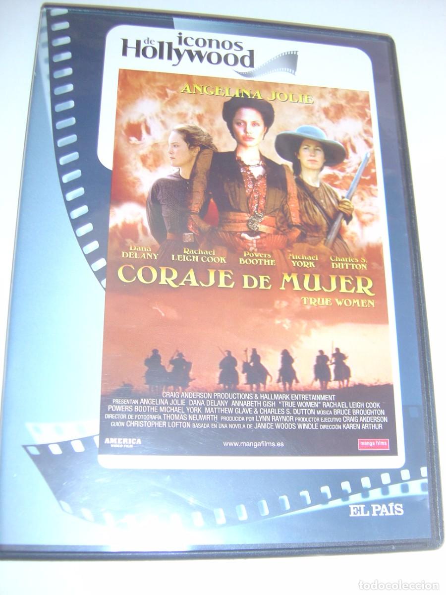 Kino: dvd coraje de mujer. angelina jolie. 170 min caja fina (seminueva)