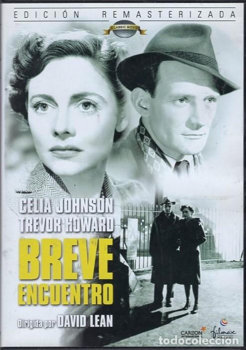 Cine: BREVE ENCUENTRO DVD - (DAVID LINCH + TREVOR HOWARD) UNA MIRADA SOSTENIDA PUEDE DERRIBAR BARRERAS.
