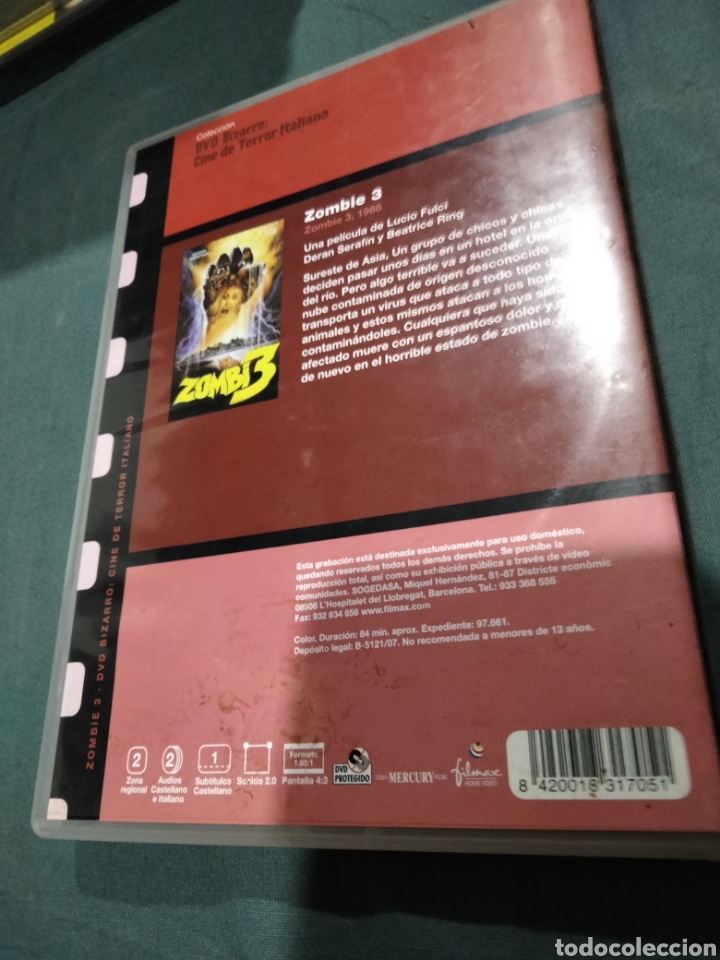 Cine: Zombie 3 dvd ---- 235 - Foto 2