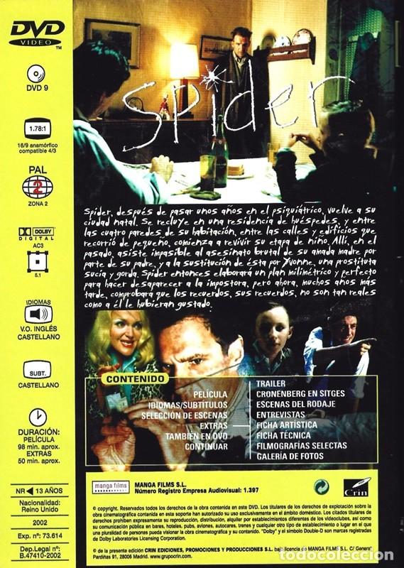 Cine: SPIDER RALPH FIENNES - Foto 2