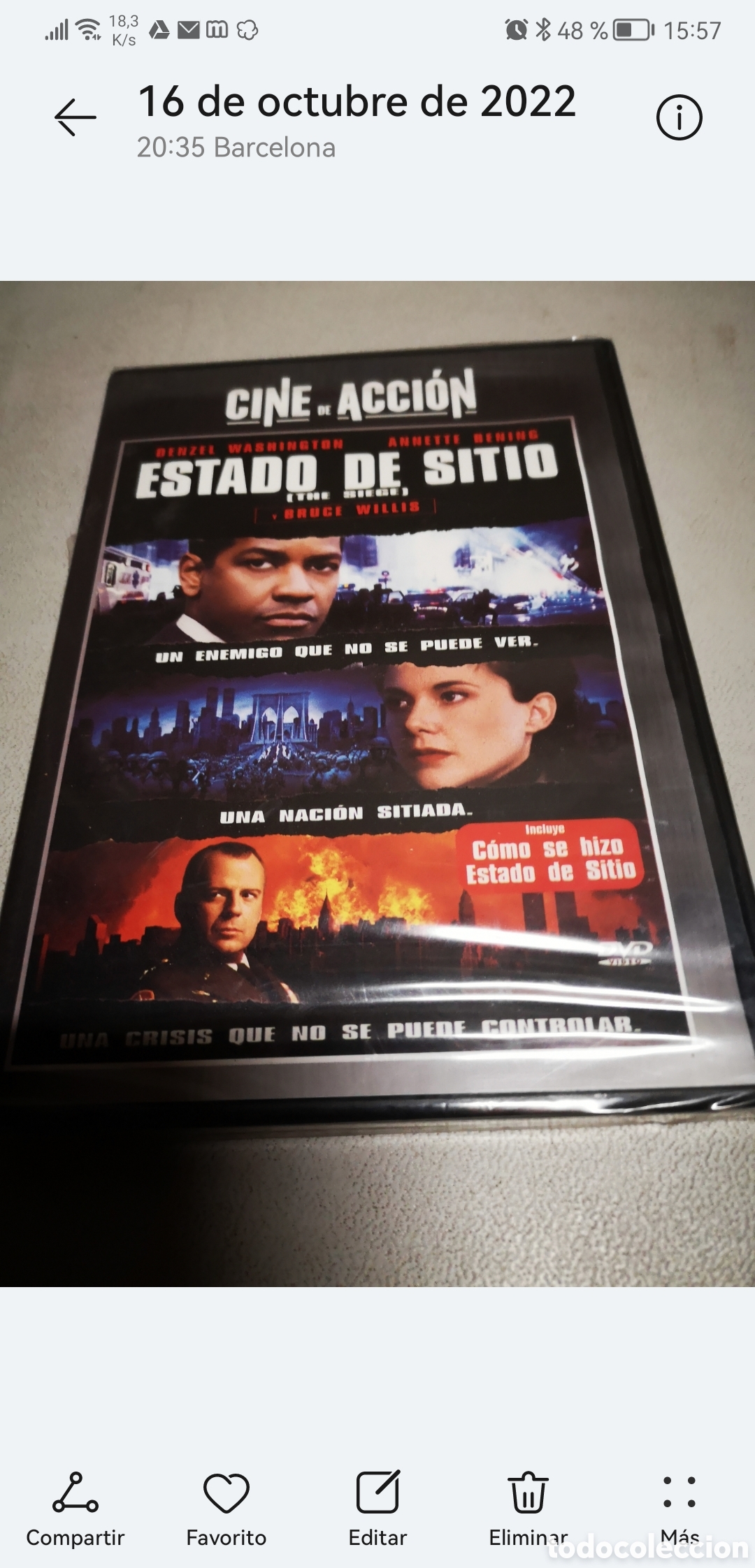 Cine: Estado de Sitio NUEVA - Foto 1