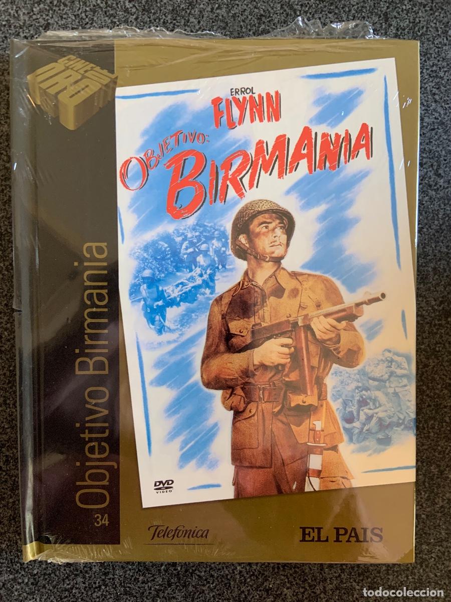 Cinema: OBJETIVO BIRMANIA (1945) - DVD LIBRO - CINE DE ORO N&ordm; 34 - EL PA&Iacute;S - 2005 - &iexcl;PRECINTADO ORIGINAL!