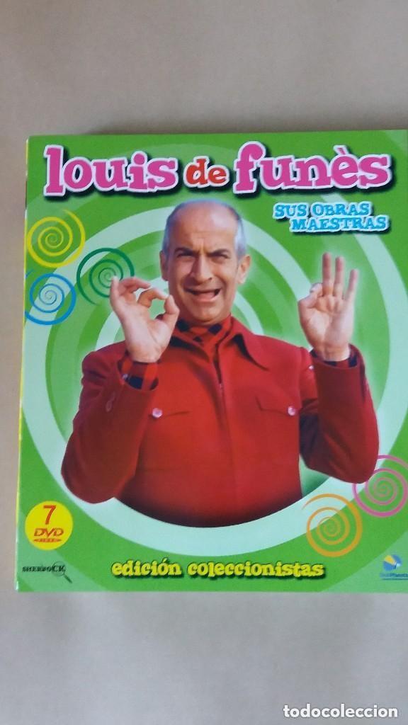 Cine: Louis De Funes - Sus Obras Maestras ** EDICI&Oacute;N ESPECIAL COLECCIONISTAS *** 7 DVDS *** COMO NUEVO