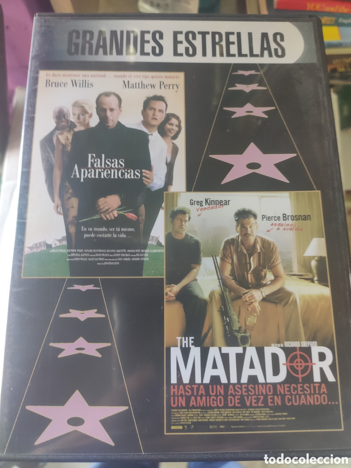 Cine: DVD GRANDES ESTRELLAS. FALSAS APARIENCIAS. THE MATADOR. SLIM