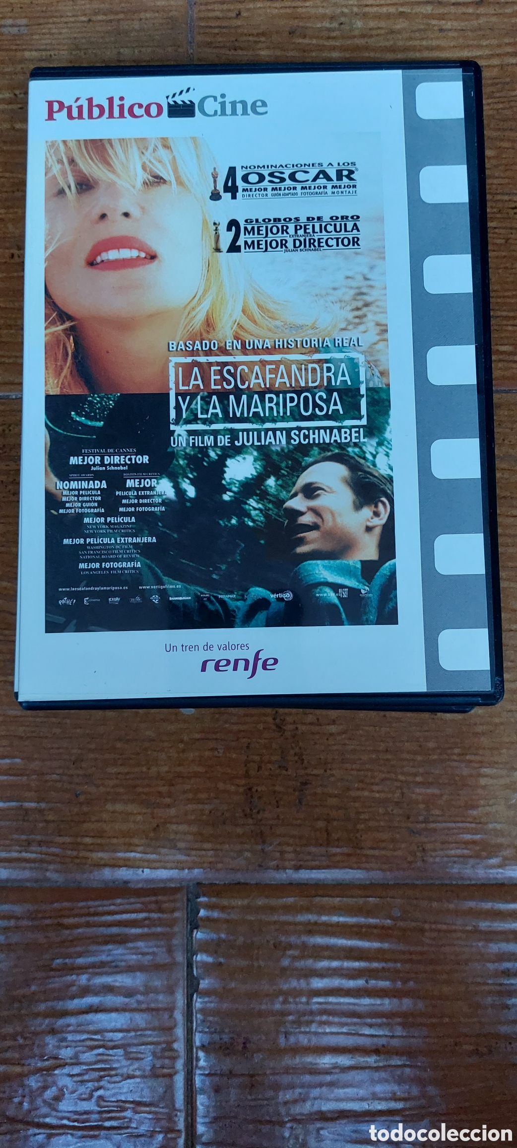 Cinema: DVD La Escafandra y la Mariposa -P&uacute;blico Cine- (C1)