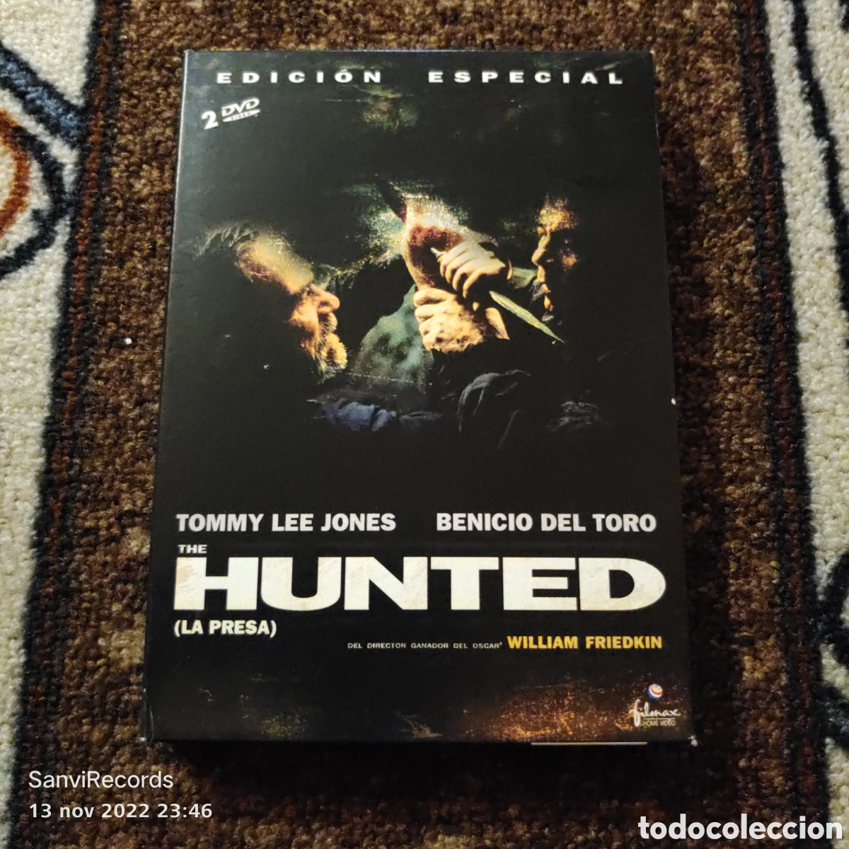 Cinema: PEL&Iacute;CULA DVD: THE HUNTED, LA PRESA (EDICI&Oacute;N ESPECIAL) (TOMMY LEE JONES...) (FILMAX HOME VIDEO)