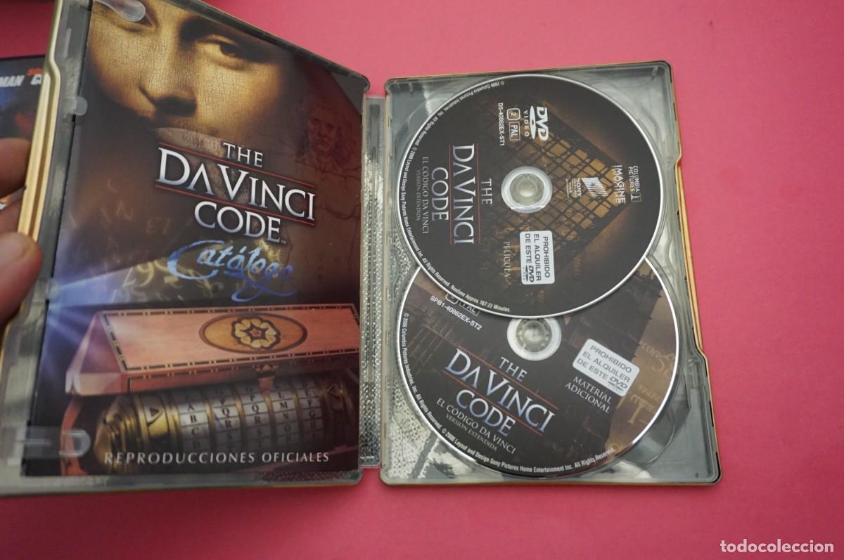 Cine: 4B6/ 2 X DVD - EL CODIGO DA VINCI (VERSION EXTENDIDA) / TOM HANKS - Foto 2