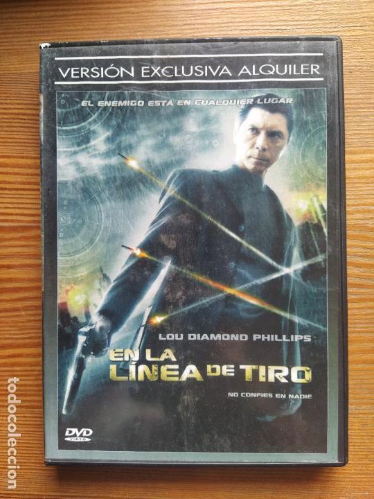 Cinema: DVD EN LA LINEA DE TIRO - EDICION DE ALQUILER - LEER DESCRIPCION (D8)