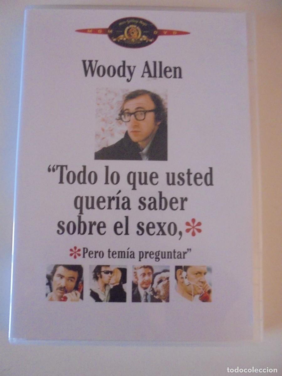 Cinema: TODO LO QUE USTED QUERIA SABER SOBRE SEXO, PERO TEMIA PREGUNTAR. DVD DE LA MEMORABLE PELICULA DE WOO