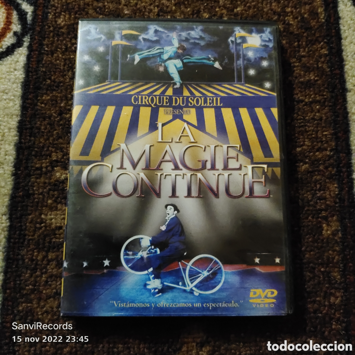 Cine: CIRQUE DU SOLEIL PRESENTA: LA MAGIE CONTINUE (COLUMBIA TRISTAR HOME ENTERTAINMENT)