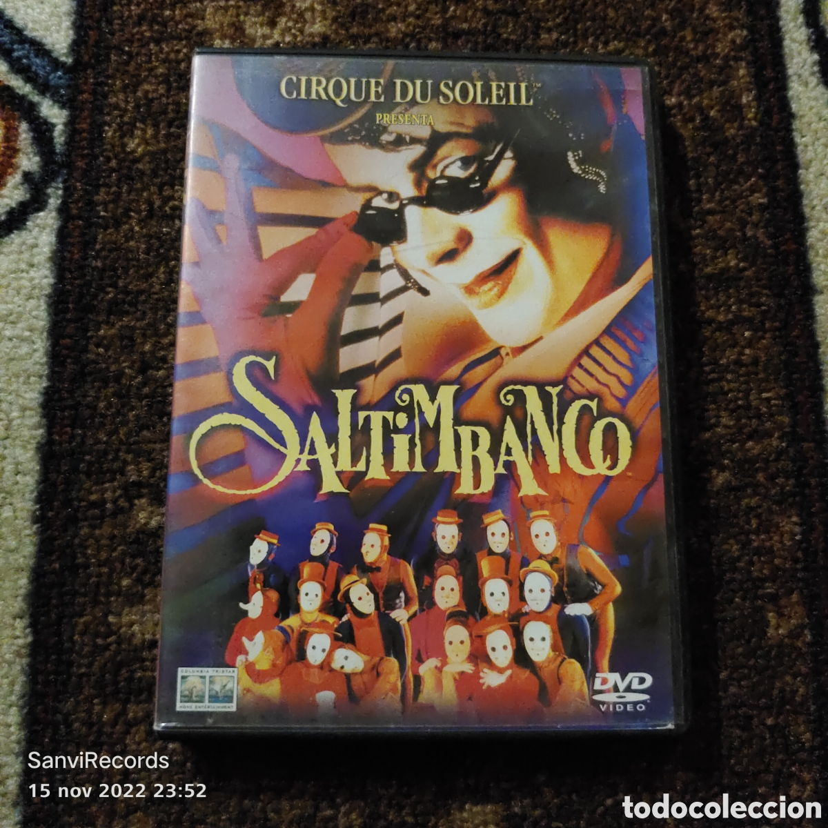 Cine: CIRQUE DU SOLEIL PRESENTA: SALTIMBANCO (COLUMBIA TRISTAR HOME ENTERTAINMENT)