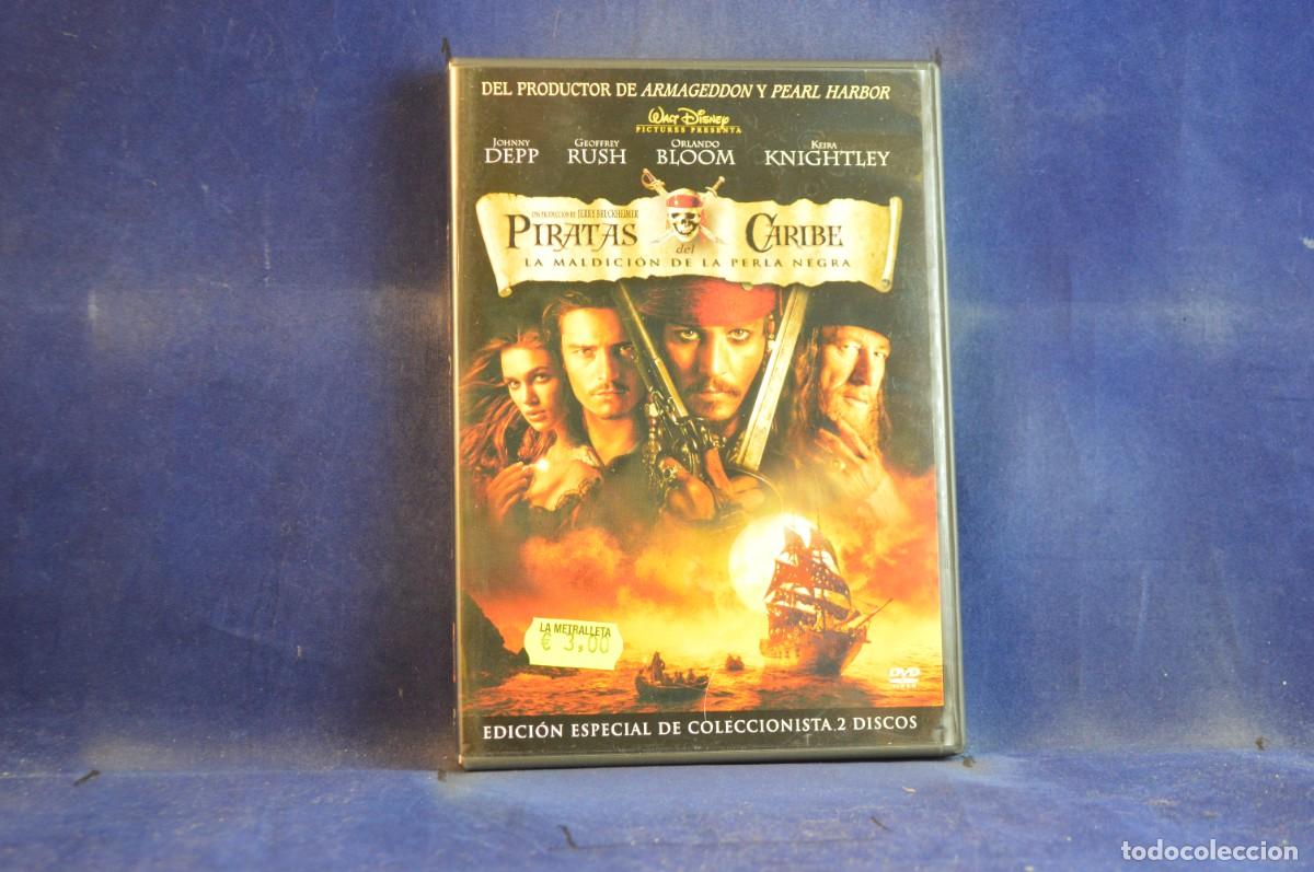 Cine: PIRATAS DEL CARIBE - LA MALDICION DE LA PERLA NEGRA - DVD