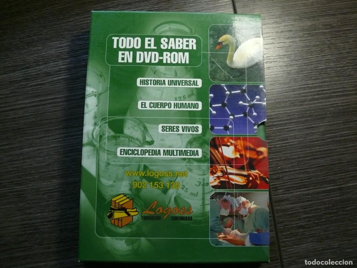 Cinema: DVD Todo el Saber. Historia Universal, E cuerpo Humano, Seres Vivos y Enciclopedia Multimedia
