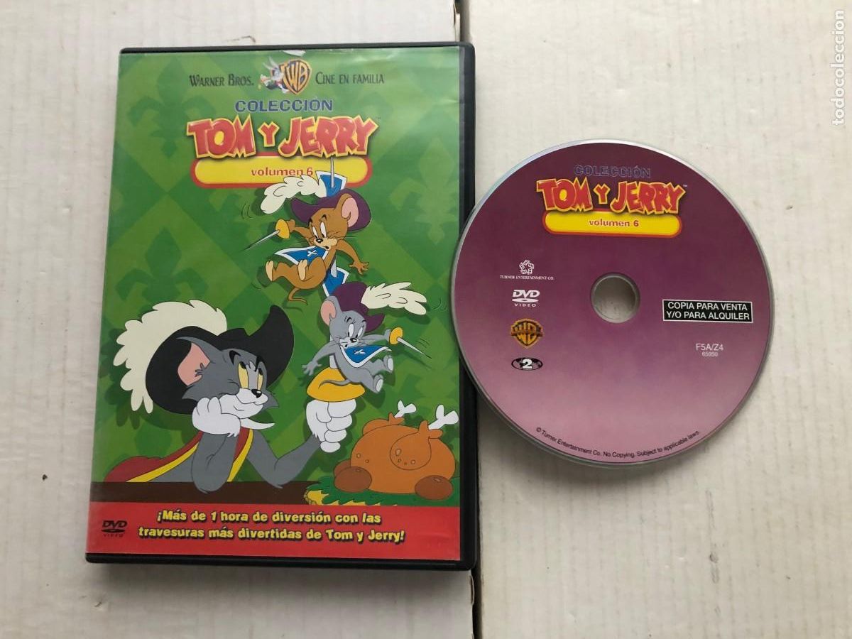 Cine: COLECCION TOM Y JERRY VOLUMEN 6 - PELICULA DVD KREATEN