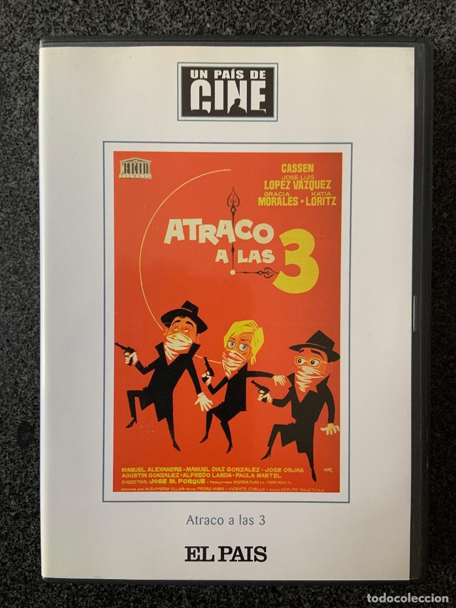 Cine: ATRACO A LAS 3 (1962) - DVD - UN PA&Iacute;S DE CINE N&ordm; 9 - EL PA&Iacute;S - 2003 - &iexcl;MUY BUEN ESTADO!