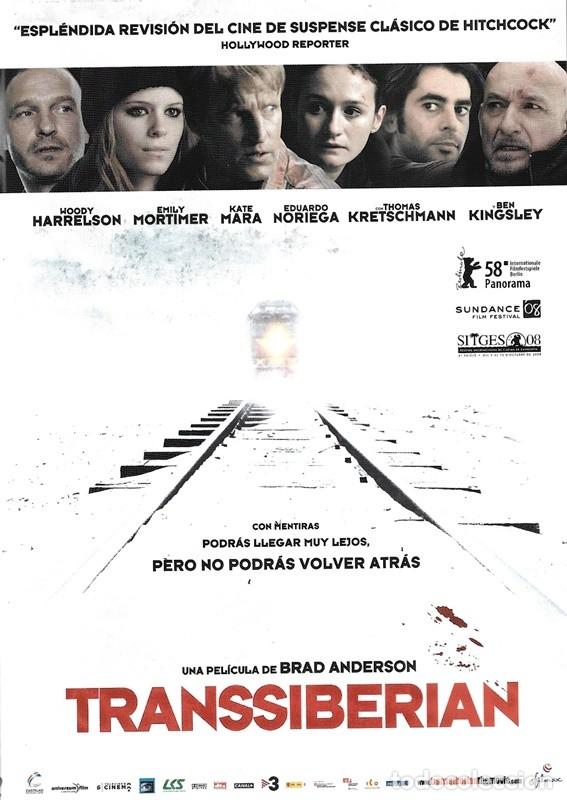 Cinema: TRANSSIBERIAN EDUARDO NORIEGA