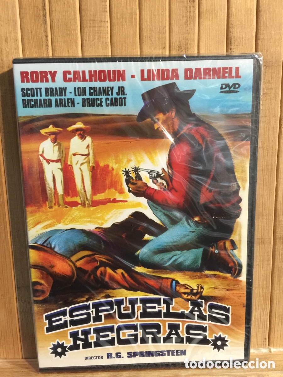 Cine: Espuelas negras DVD - Precintado -