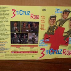Cine: 3 DE LA CRUZ ROJA - TONY LEBLANC - JOSE LUIS LOPEZ VAZQUEZ- DVD ESTUCHE DE CARTON. Lote 376141259