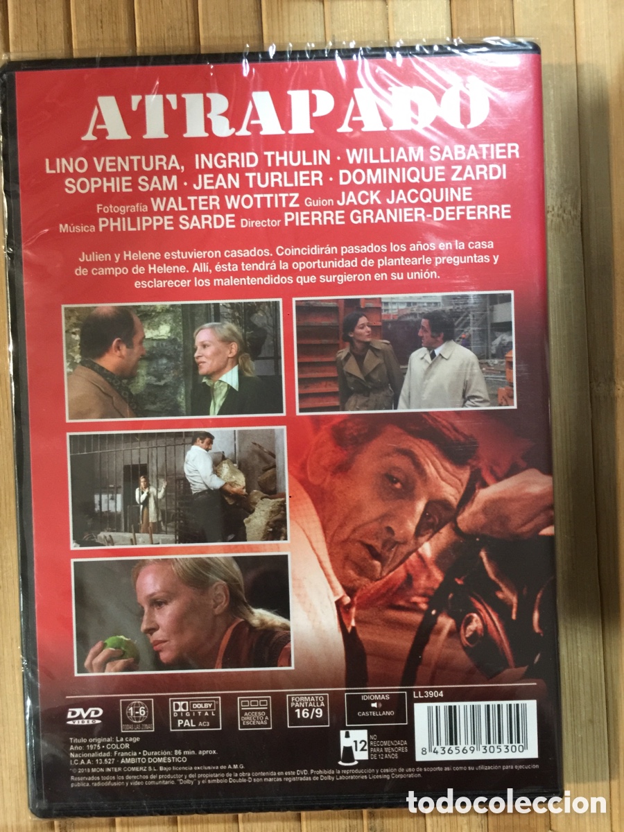 Cine: Atrapado DVD - Precintado - - Foto 2