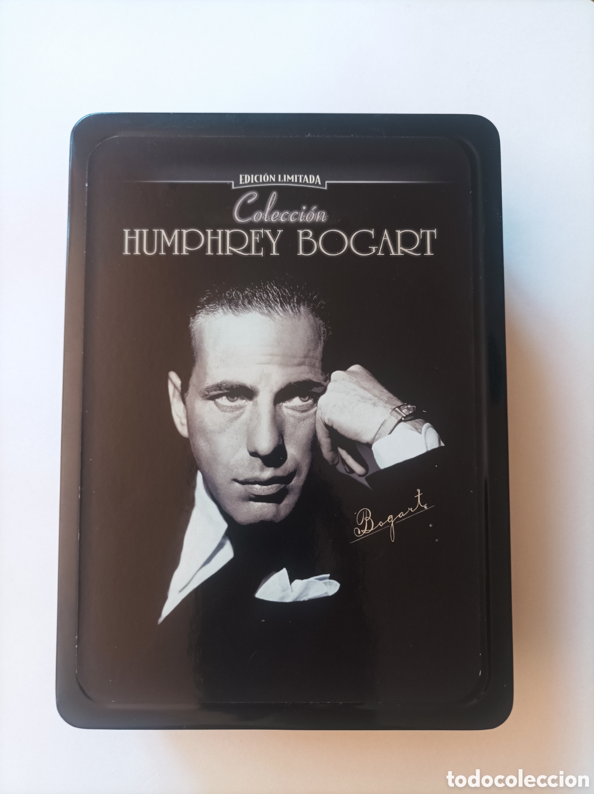 Cine: Colecci&oacute;n Humphrey Bogart. 6 DVDs en caja met&aacute;lica.