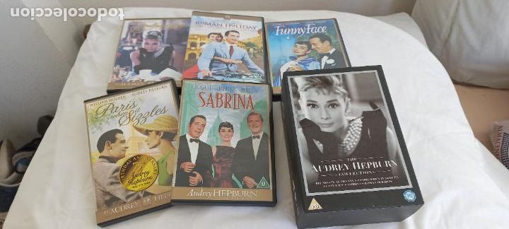 Cine: THE AUDREY HEPBURN COLLECTION. CAJA CON 5 peliculas en DVD. EDICION ESPECIAL. EN INGL&Eacute;S