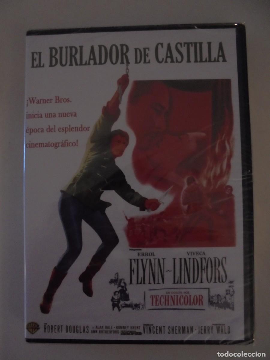 Cinema: EL BURLADOR DE CASTILLA. DVD DE LA EXCELENTE PELICULA DE VICENT SHERMAN. CON ERROL FLYNNY VIVECA LIN