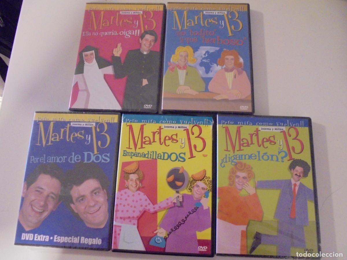 Cine: MARTES 13. LOTE DE 5 DVD'S. 4 DE ELLOS NUEVOS A ESTRENAR.
