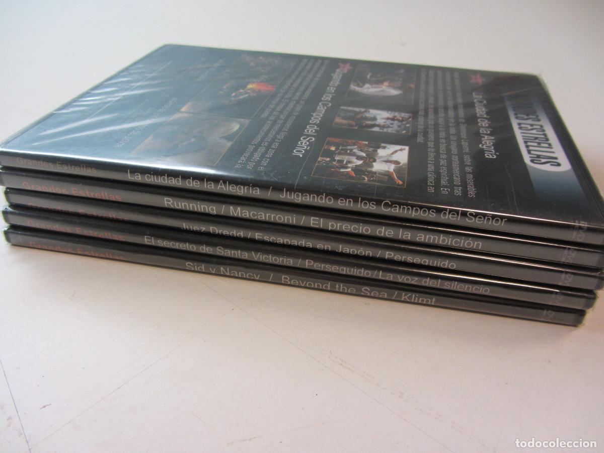 Cinema: Colecci. Grandes estrellas. 5 dvds con 14 pel&iacute;culas. Precintadas. Ver fotograf&iacute;as para los t&iacute;tulos.