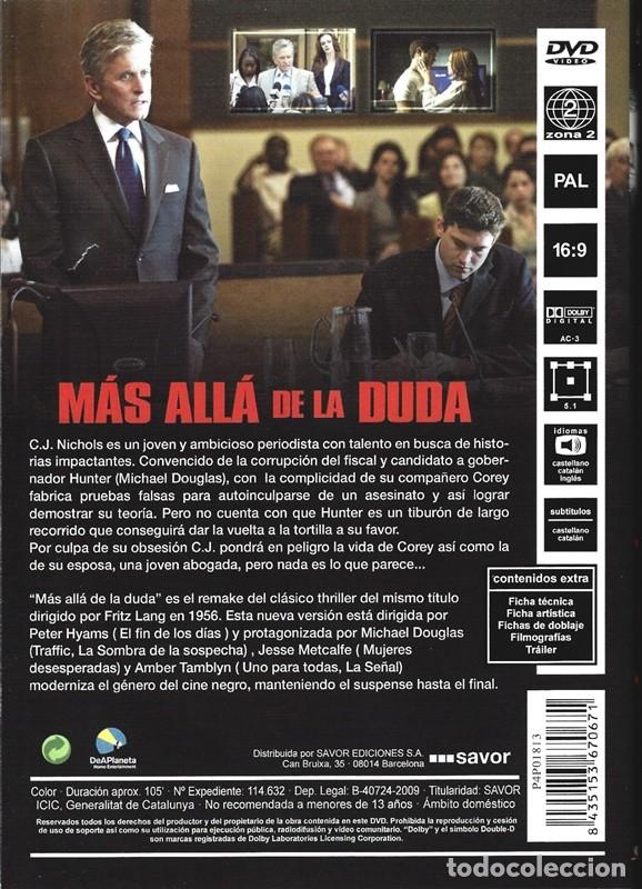 Cine: M&Aacute;S ALL&Aacute; DE LA DUDA MICHAEL DOUGLAS - Foto 2
