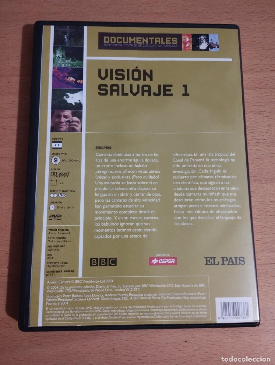 Cine: VISI&Oacute;N SALVAJE 1 (DVD) DOCUMENTALES - Foto 3