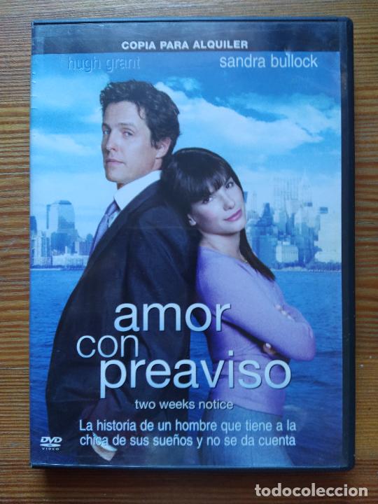 Cin&eacute;ma: DVD AMOR CON PREAVISO - EDICION DE ALQUILER (079)