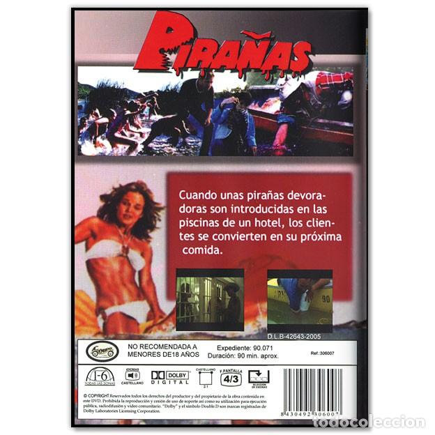 Cine: PIRA&Ntilde;AS DVD (Terror) - Foto 2