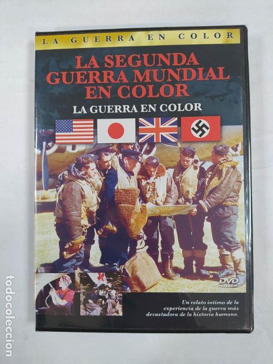 Cinema: LA SEGUNDA GUERRA MUNDIAL EN COLOR. DVD. TDKV123