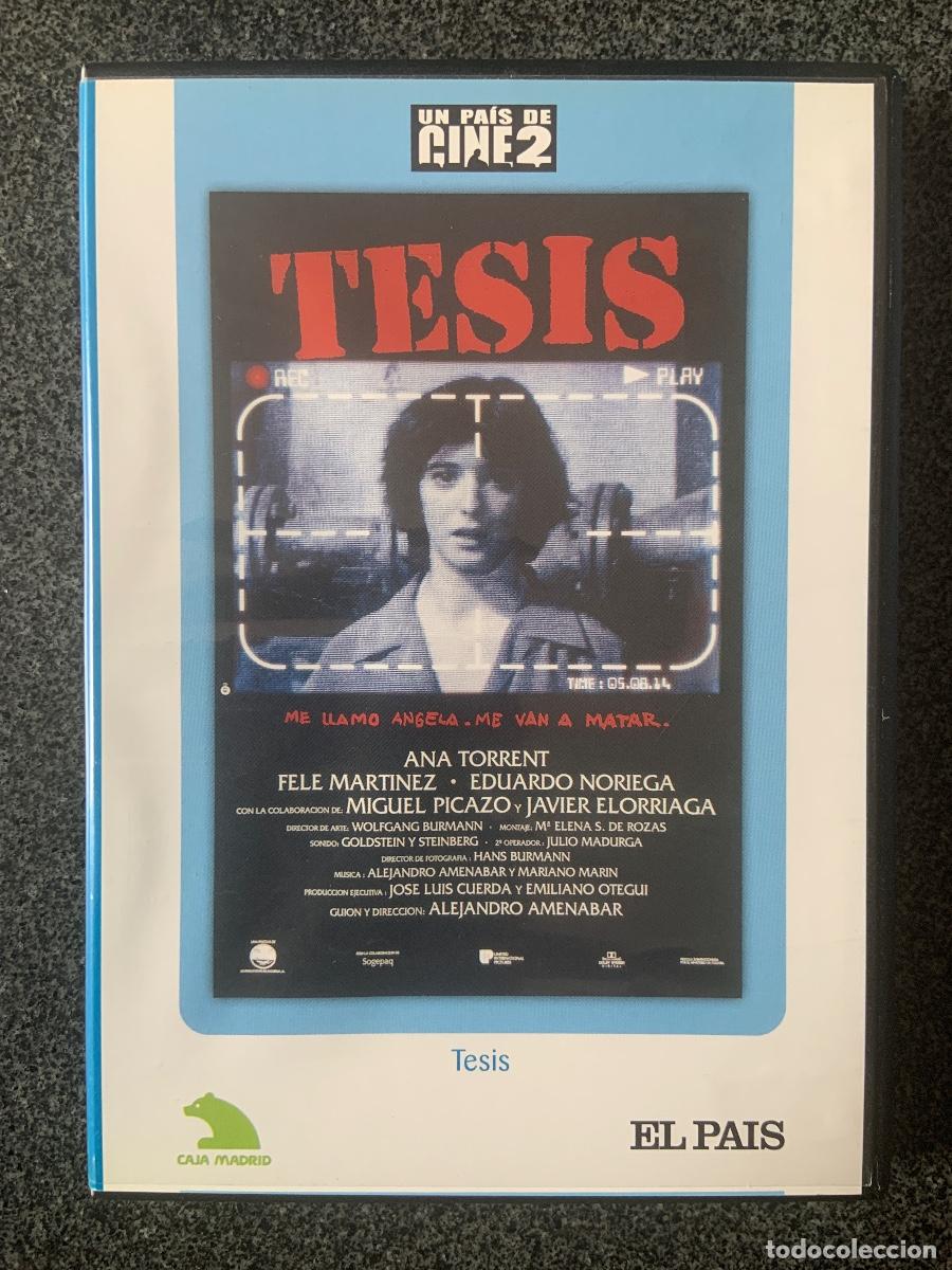 Cine: TESIS (1996) - DVD - UN PA&Iacute;S DE CINE 2 N&ordm; 16 - EL PA&Iacute;S - 2004 - &iexcl;MUY BUEN ESTADO!